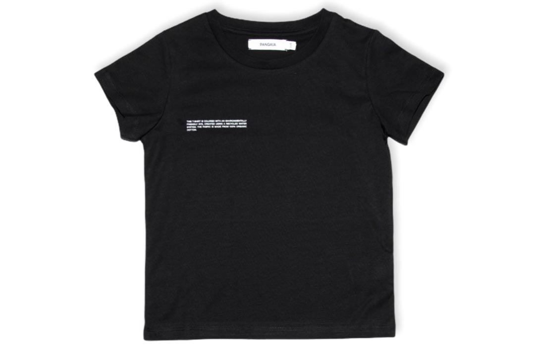 slide 1 - Black Organic Cotton T-shirt