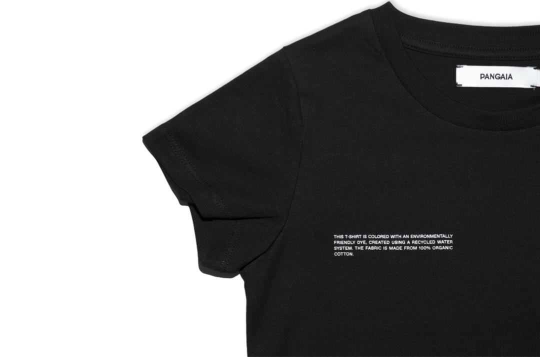 slide 2 - Black Organic Cotton T-shirt