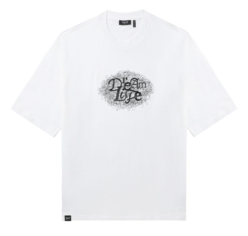 slide 1 - Dream Life White Tee
