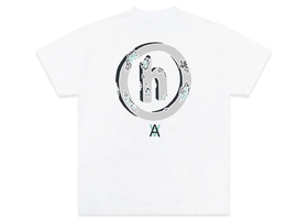 Hidden × Daniel Arsham White Eroded Tee